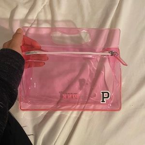 Pink pouch